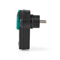 Nedis RFPOM120FBK smart plug 3680 W Zwart, Groen - thumbnail