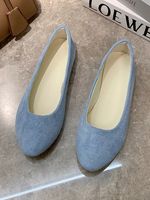 Multi-color Selection Velvet Simple Flat Shoes - thumbnail