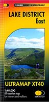 Wandelkaart Lake District Oost | Harvey Maps - thumbnail