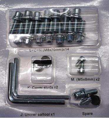 Cooler Master reserve bouten CM gamestoel