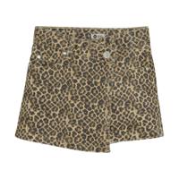 Daily7 winter skort meisjes - zand - animal/Twill