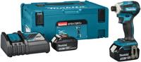 Makita dtd172rtj | accu slagschroevendraaier | 18v | 2 x 5,0 ah accu + snellader | in mbox dtd172rtj