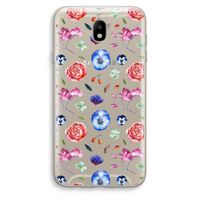 Bloemetjes: Samsung Galaxy J7 (2017) Transparant Hoesje Bloemetjes: Samsung Galaxy J7 (2017) Transparant Hoesje