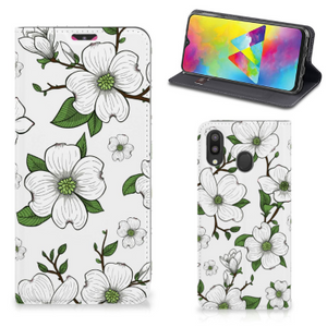 Samsung Galaxy M20 Smart Cover Dogwood Flowers