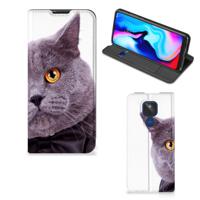 Motorola Moto G9 Play | Hoesje maken | Kat