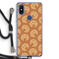 Croissant: Xiaomi Mi Mix 3 Transparant Hoesje met koord