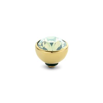 Melano Twisted Basic CZ Steentje Chrysolite | Goud