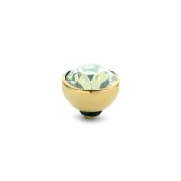 Melano Twisted Basic CZ Steentje Chrysolite | Goud