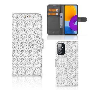 Samsung Galaxy M52 Telefoon Hoesje Stripes Dots