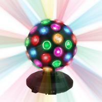 Party Time LED Discobal 12,5 cm Zwart Party Time LED Discobal 12,5 cm Zwart