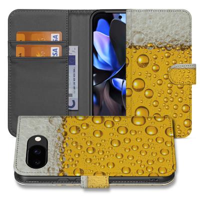 Bier Print Google Pixel 9a | Book Case En Portemonnee Hoesje