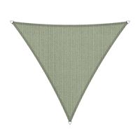 Shadow Comfort driehoek 3,6x3,6x3,6m Green met Bevestigingsset - thumbnail
