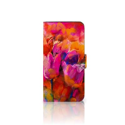 Hoesje Google Pixel 8A Tulips | Portemonnee hoesje