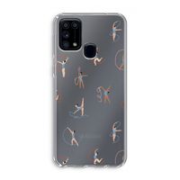 Dancing #3: Samsung Galaxy M31 Transparant Hoesje