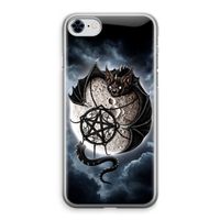 Volle maan: iPhone 8 Transparant Hoesje