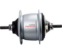 Shimano versnellingsnaaf nexus 8 sg-c6001 voor rollerbrakes / velgrem 36 gaats zilver
