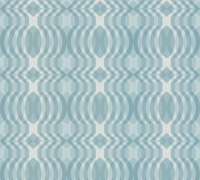 AS Creation Retro Chic - Blauw - Retro - 395342