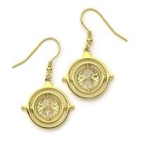 Harry Potter Drop Earrings Time Turner (Gold