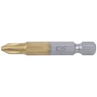 KS Tools 911.2642 9112642 Kruis-bit PH 1 Speciaal staal Titanium gecoat C 6.3 1 stuk(s)