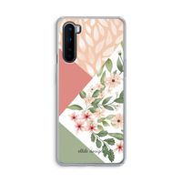 Sweet heaven geometrics: OnePlus Nord Transparant Hoesje