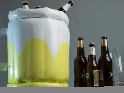 Opblaasbare Bierkoeler
