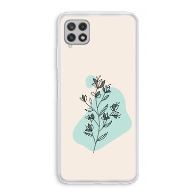 Violets are blue: Samsung Galaxy A22 4G Transparant Hoesje