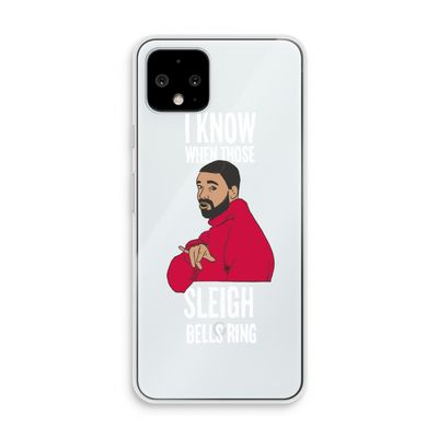 Sleigh Bells Ring: Pixel 4 Transparant Hoesje