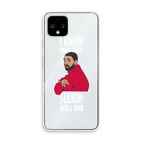 Sleigh Bells Ring: Pixel 4 Transparant Hoesje