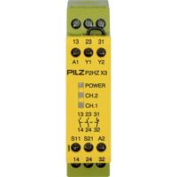 PILZ P2HZ X3 24VDC 2n/o 1n/c Veiligheidsschakelapparaat Voedingsspanning (num): 24 V/DC 2x NO, 1x NC (b x h x d) 22.5 x 87 x 121 mm 1 stuk(s)
