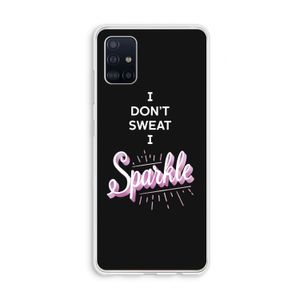 Sparkle quote: Galaxy A51 4G Transparant Hoesje