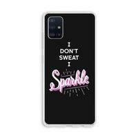 Sparkle quote: Galaxy A51 4G Transparant Hoesje