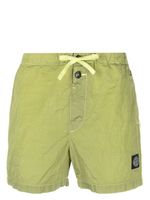 Stone Island short de bain à patch Compass - Vert