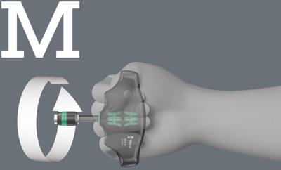 Wera Rapidaptor t-greep - bit plaatsen zonder gereedschap - magnetische grip - hoge aanhaal- en losdraaimomenten - ergonomische vorm - voorkomt wrijvingsverliezen