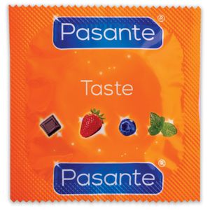 Pasante Taste Coloured & Flavoured Condooms Met Smaak 12 stuks