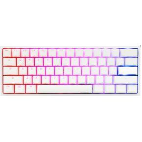 Ducky One 2 Pro Mini White Edition Gaming RGB LED Cherry Blue (US)