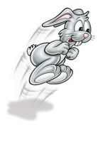 Ravensburger Pocketspel Bunny Hop Konijnenrace - thumbnail