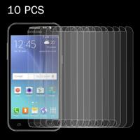 10 Stuks Samsung Galaxy J2 / J200 Gehard glazen schermprotector 0.26mm 9H ultra 2.5D hardheid