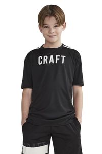 Craft Focus Long Tee Shirt Korte Mouwen (Junior) 158 - 164 Zwart