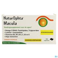 Naturophta Macula Voedingssupplement Ogen 180 Capsules