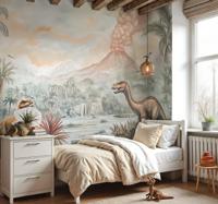 Jura landschap fotobehang kinderkamer