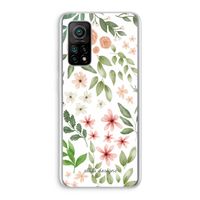 Botanical sweet flower heaven: Xiaomi Mi 10T 5G Transparant Hoesje