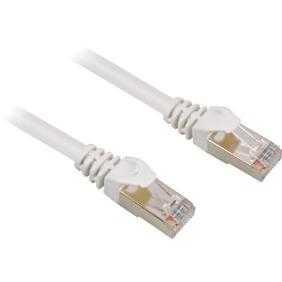 Sharkoon patchkabel sftp, rj-45 met cat.6 (wit, 15 meter)