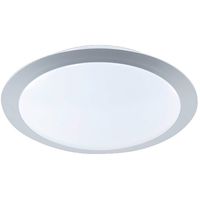 LED Plafondlamp - Plafondverlichting - Trion Ginzon - 9W - Warm Wit 3000K - Dimbaar - Rond - Mat Titaan - Aluminium - thumbnail