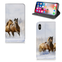 Apple iPhone Xs Max | Hoesje maken | Paarden
