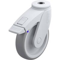 Blickle LKFGX-TPA 126G-11-FI Kunststog zwenkwiel Wieldiameter: 125 mm Draagvermogen (max.): 110 kg 1 stuk(s)