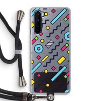 8-bit N°8: OnePlus Nord Transparant Hoesje met koord