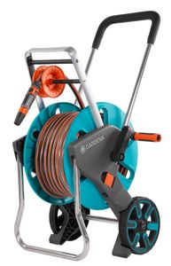 GARDENA CleverRoll M Easy Set 18517-20 Slangwagen 13 mm 20 m 1/2 inch 1 stuk(s) Turquoise, Oranje, Grijs