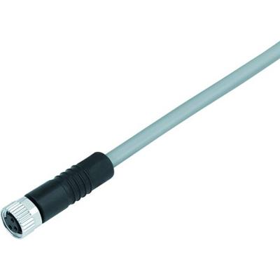 binder 77 3406 0000 20004-0200-20 Sensor/actuator connector, geassembleerd Aantal polen (sensoren): 4 Bus, recht 2 m 1 stuk(s)