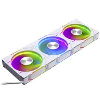 Phanteks D30 PWM Regular Airflow D-RGB PC-ventilator Wit (b x h x d) 120 x 120 x 30 mm - thumbnail