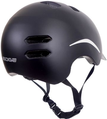 Edge fietshelm urban e-bike pedelec medium (54-58cm) zwart nta 8776 keurmerk (bromfiets & speed pedelec)